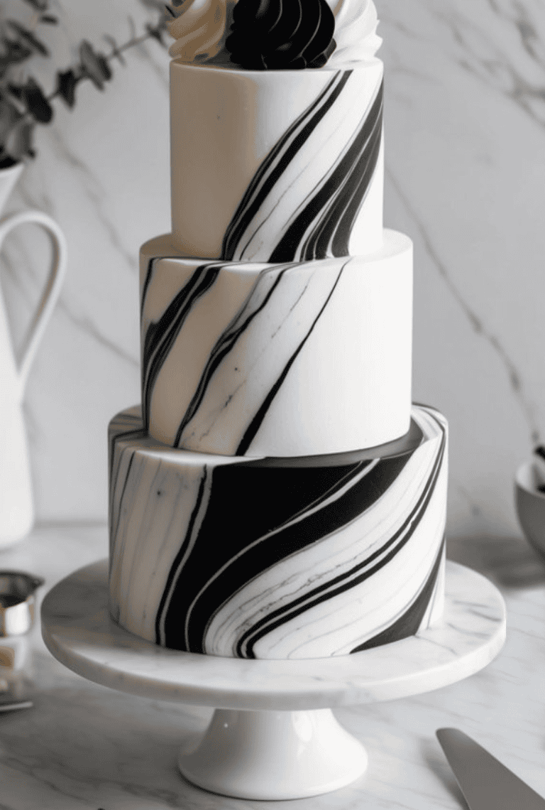21 Marble Cake Decorating Ideas For Ultimate Elegance 21-marble-cake-decorating-ideas-for-ultimate-elegance
