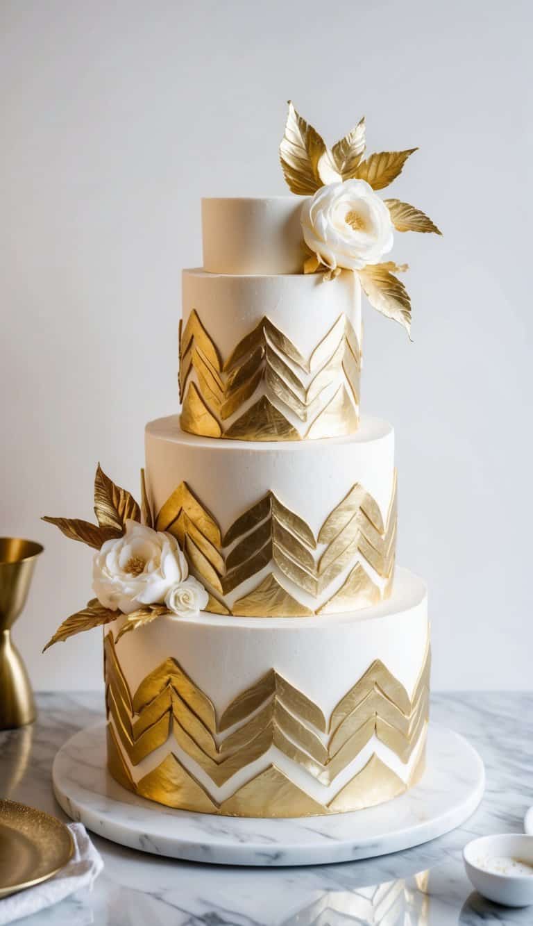 24 Gold Leaf Cake Decorating Ideas Dazzling Ways To Add Sparkle To 24 Gold Leaf Cake Decorating Ideas Dazzling Ways To Add Sparkle To