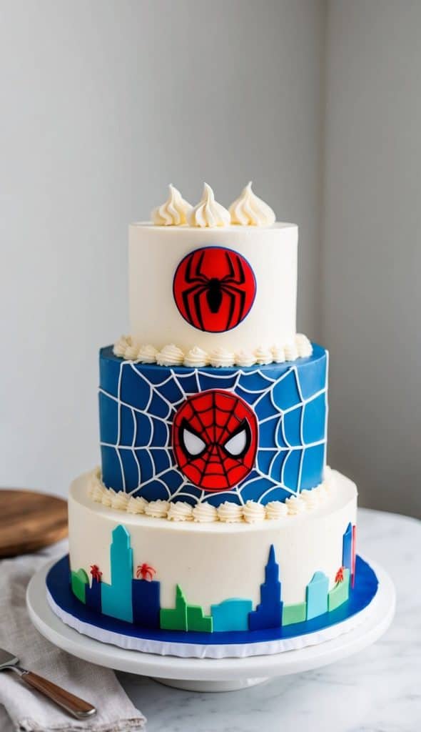 13 Spider-Man Cake Decorating Ideas: Swinging to Superhero Party Success