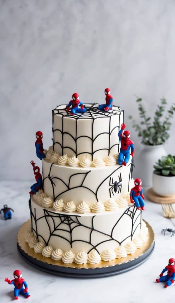 13 Spider-Man Cake Decorating Ideas: Swinging to Superhero Party Success