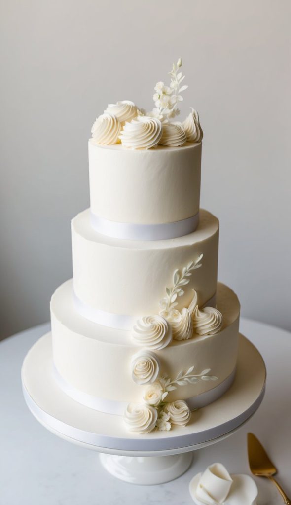 29 Simple Wedding Cake Decorating Ideas: Elegant Touches for Your ...