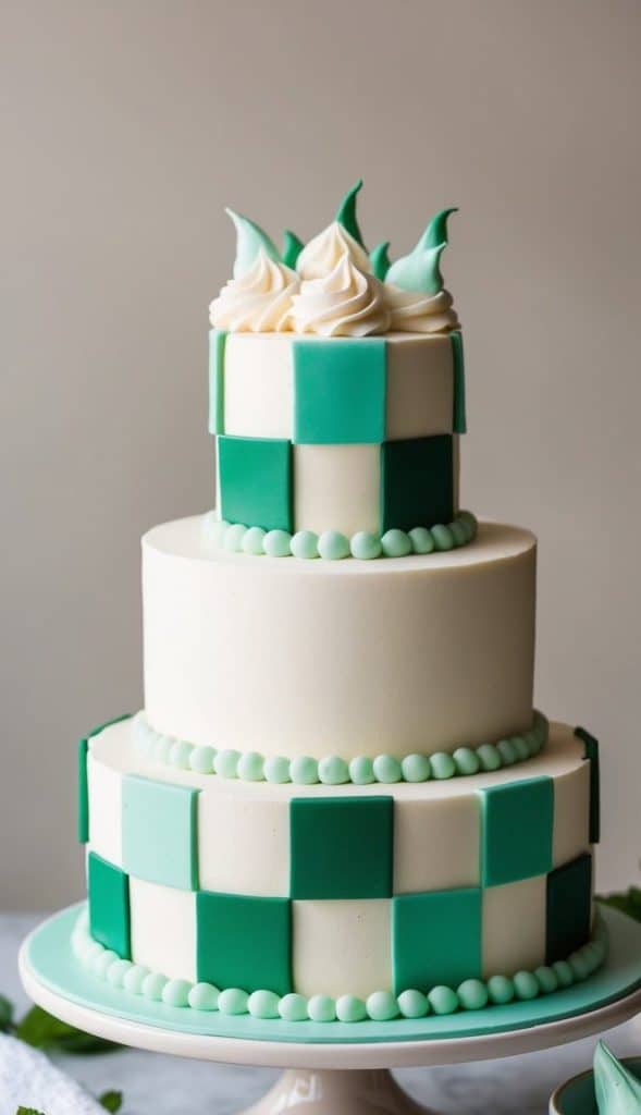 Checkerboard Pattern Cake 26 Checkerboard Cake Decorating Ideas That Are Fun and Bold!